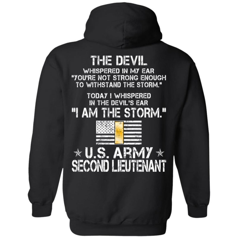 I Am The Storm - Army Second Lieutenant CustomCat