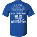 I Am The Storm - Army Warrant Officer CustomCat