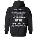 I Am The Storm - Army Warrant Officer CustomCat