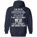I Am The Storm - Army Warrant Officer CustomCat