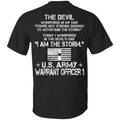 I Am The Storm - Army Warrant Officer CustomCat