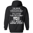 I Am The Storm - Army Warrant Officer CustomCat
