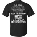 I Am The Storm - Army Warrant Officer CustomCat