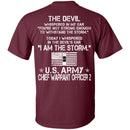 I Am The Storm - Army Warrant Officer CustomCat