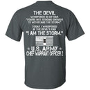 I Am The Storm - Army Warrant Officer CustomCat
