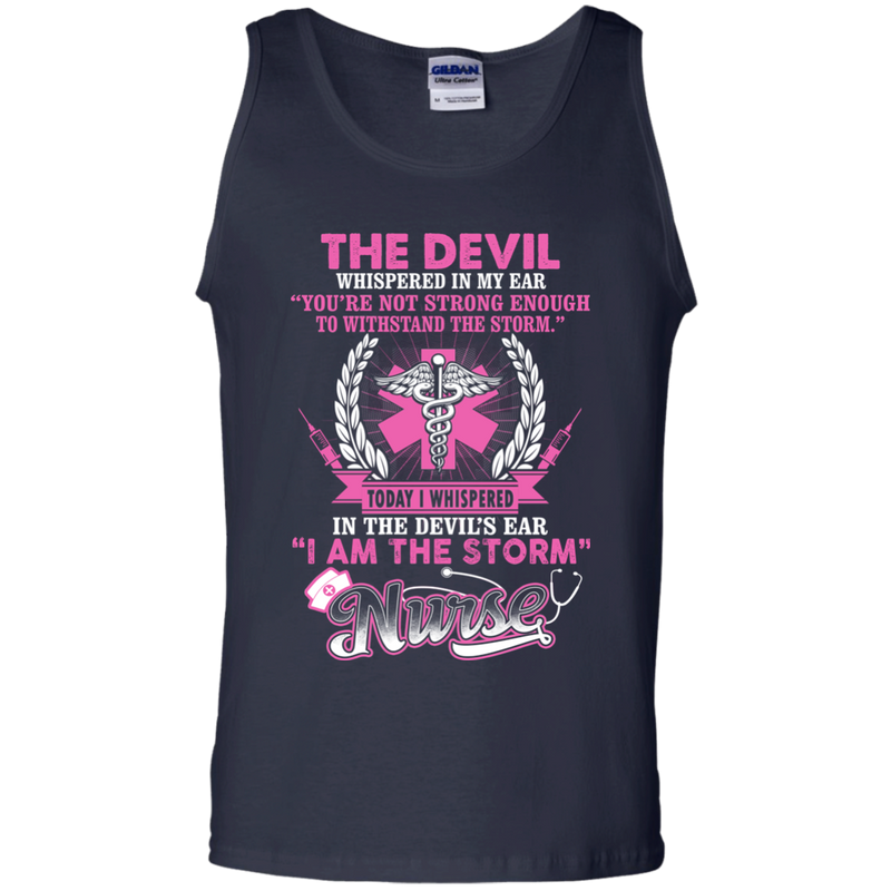 I Am The Storm Nurse Funny T-shirts CustomCat