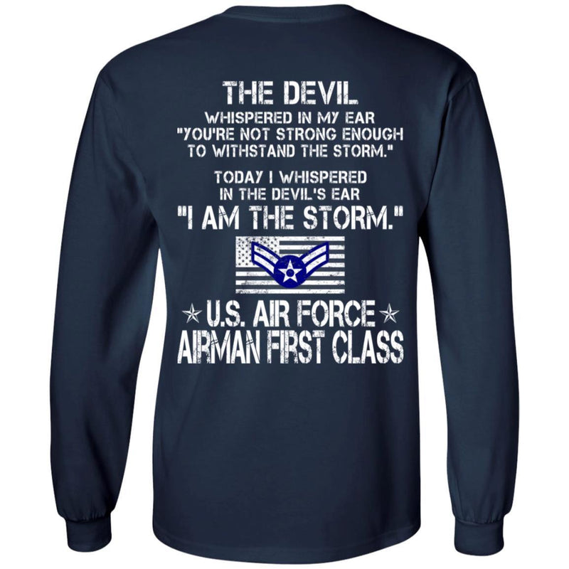 I Am The Storm - US Air Force Airman First Class CustomCat