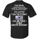 I Am The Storm - US Air Force Chief Master Sergeant CustomCat