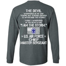 I Am The Storm - US Air Force Chief Master Sergeant CustomCat