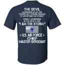 I Am The Storm - US Air Force Chief Master Sergeant CustomCat
