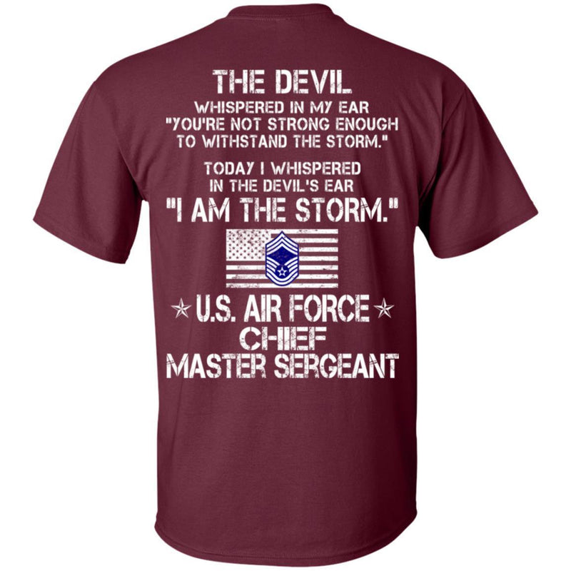 I Am The Storm - US Air Force Chief Master Sergeant CustomCat
