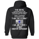 I Am The Storm - US Air Force Chief Master Sergeant CustomCat