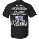 I Am The Storm - US Air Force Chief Master Sergeant Of The Air Force CustomCat
