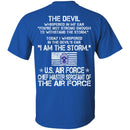 I Am The Storm - US Air Force Chief Master Sergeant Of The Air Force CustomCat