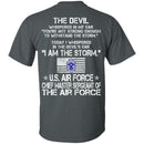 I Am The Storm - US Air Force Chief Master Sergeant Of The Air Force CustomCat