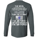 I Am The Storm - US Air Force Chief Master Sergeant Of The Air Force CustomCat