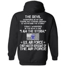 I Am The Storm - US Air Force Chief Master Sergeant Of The Air Force CustomCat