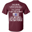 I Am The Storm - US Air Force Chief Master Sergeant Of The Air Force CustomCat