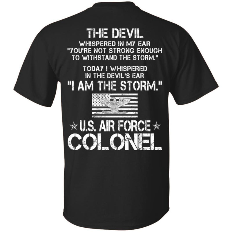 I Am The Storm - US Air Force Colonel CustomCat