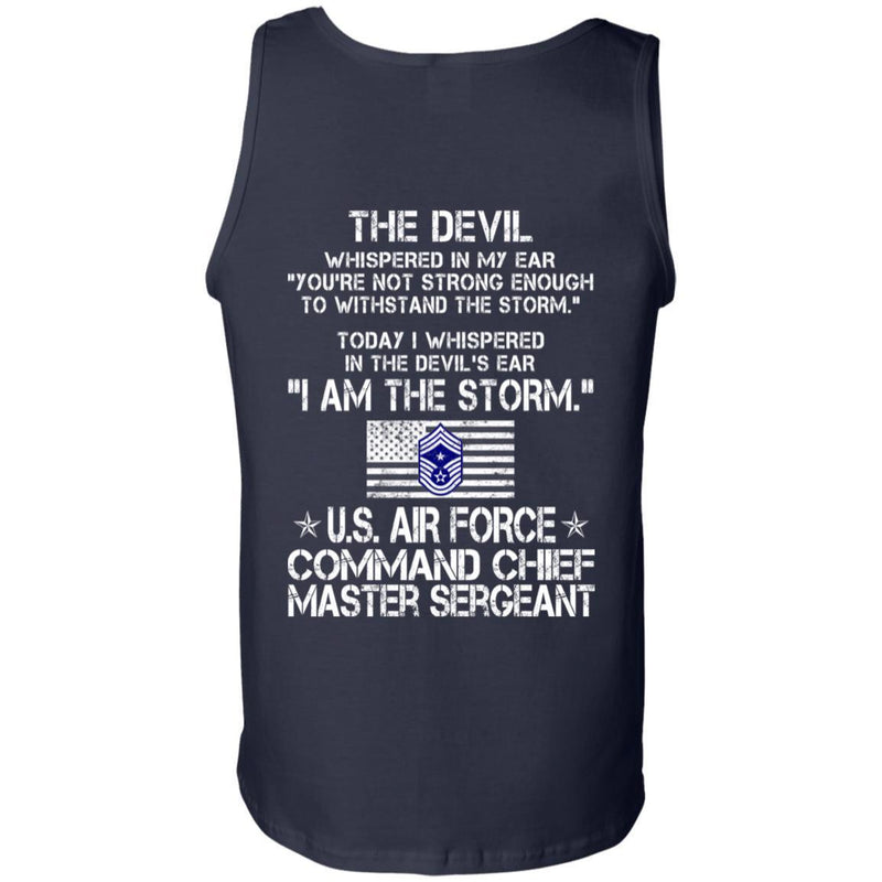 I Am The Storm - US Air Force Command Chief Master Sergeant CustomCat