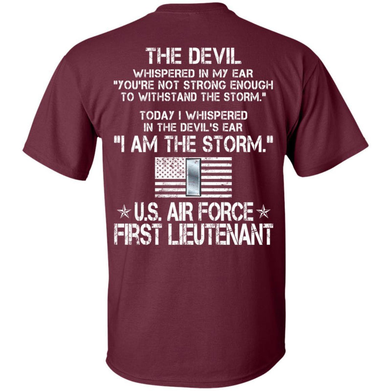 I Am The Storm - US Air Force First Lieutenant CustomCat