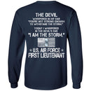 I Am The Storm - US Air Force First Lieutenant CustomCat