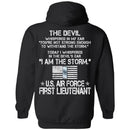 I Am The Storm - US Air Force First Lieutenant CustomCat