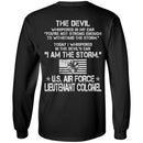 I Am The Storm - US Air Force Lieutenant Colonel CustomCat