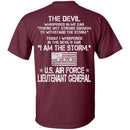 I Am The Storm - US Air Force Lieutenant General CustomCat