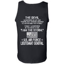I Am The Storm - US Air Force Lieutenant General CustomCat