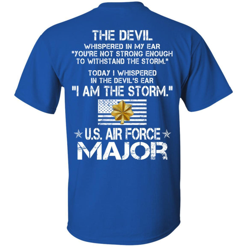 I Am The Storm - US Air Force Major CustomCat