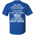 I Am The Storm - US Air Force Major General CustomCat