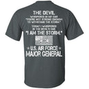 I Am The Storm - US Air Force Major General CustomCat