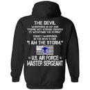 I Am The Storm - US Air Force Master Sergeant CustomCat