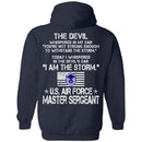 I Am The Storm - US Air Force Master Sergeant CustomCat