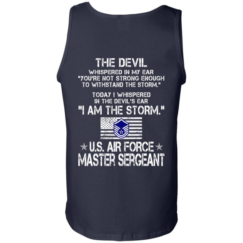 I Am The Storm - US Air Force Master Sergeant CustomCat
