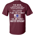 I Am The Storm - US Air Force Master Sergeant CustomCat