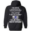 I Am The Storm - US Air Force Master Sergeant CustomCat