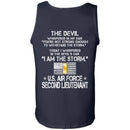 I Am The Storm - US Air Force Second Lieutenant CustomCat