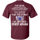 I Am The Storm - US Air Force Senior Airman CustomCat