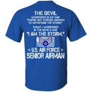 I Am The Storm - US Air Force Senior Airman CustomCat