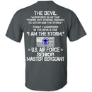 I Am The Storm - US Air Force Senior Master Sergeant CustomCat