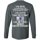 I Am The Storm - US Air Force Senior Master Sergeant CustomCat