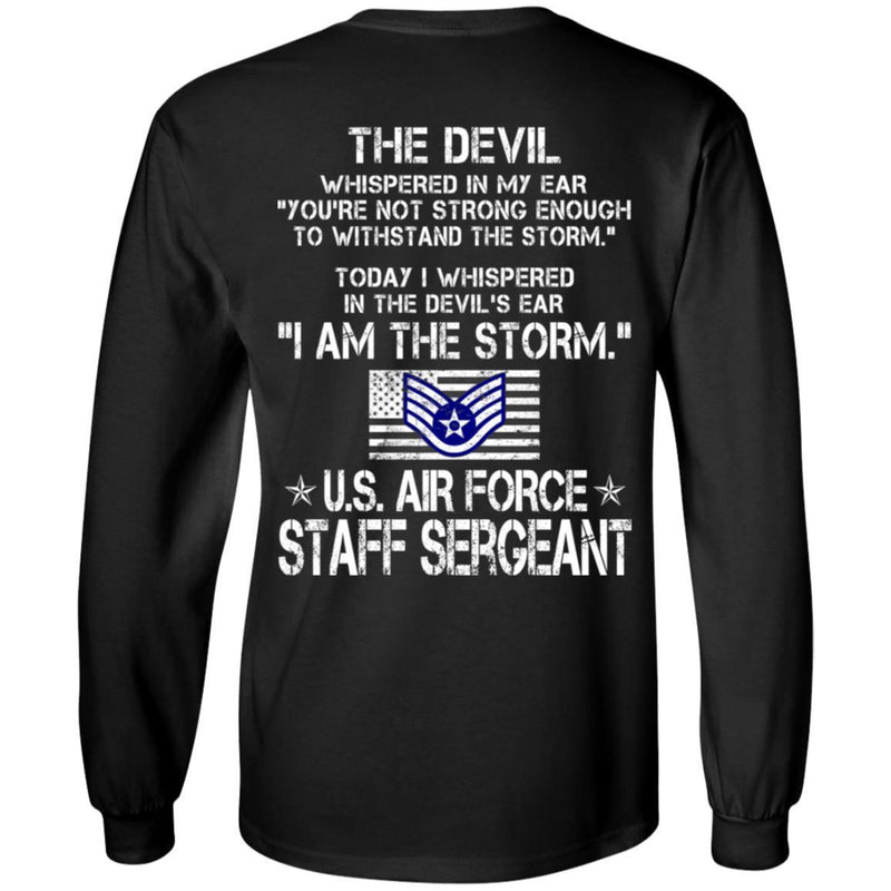 I Am The Storm - US Air Force Staff Sergeant CustomCat