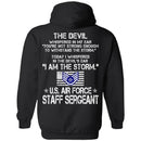I Am The Storm - US Air Force Staff Sergeant CustomCat