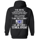I Am The Storm - US Air Force Technical Sergeant CustomCat