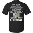 I Am The Storm - US Coast Guard Admiral CustomCat