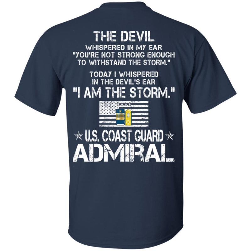 I Am The Storm - US Coast Guard Admiral CustomCat