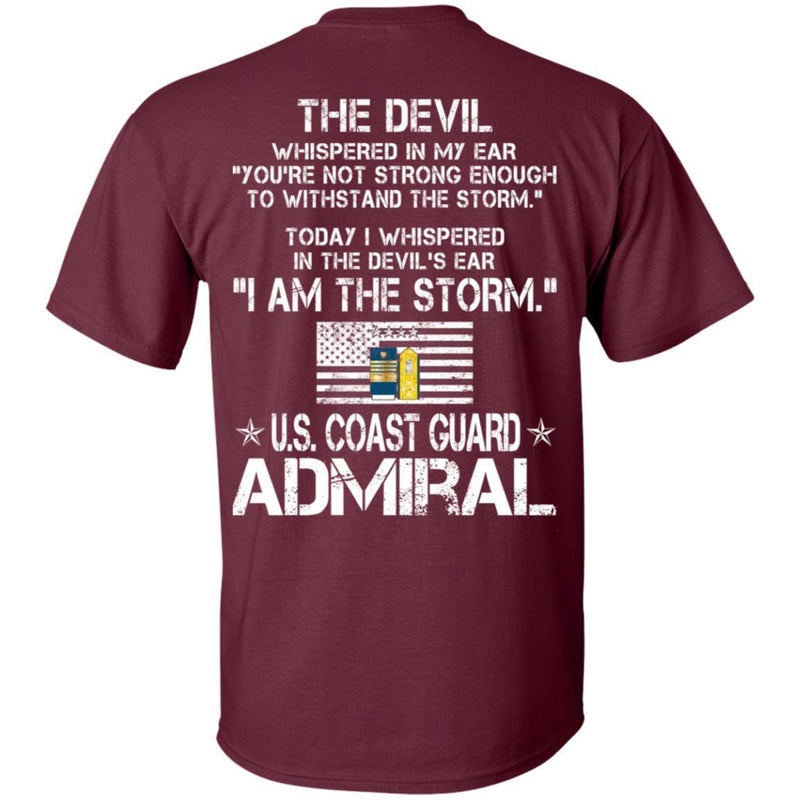 I Am The Storm - US Coast Guard Admiral CustomCat