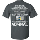 I Am The Storm - US Coast Guard Admiral CustomCat